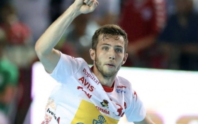 Aleix Gómez durant un partit amb la selecció espanyola | Arxiu RS